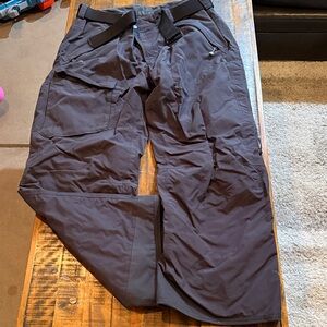 The North Face Men's Dark Gray Snow Pants